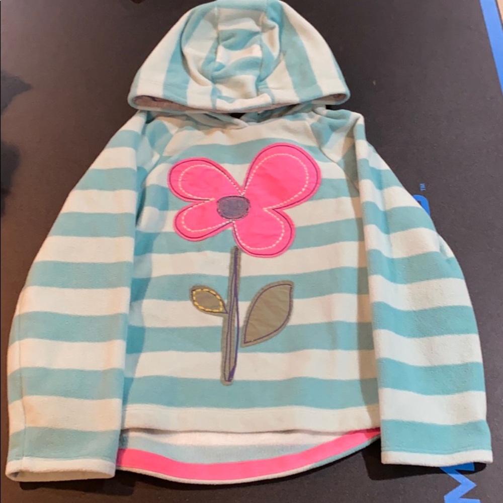 Next direct fleece flower sweatshirt 5-6